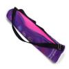 Premium Cotton Yoga Mat Bag with Shoulder Strap - Durable, Breathable and Lightweight Gym Bag to Carry the Standard Mat Size - Ideal for Yoga, Pilates & Fitness Equipment - 7" X 27", Chakra Purple view 1