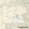 Best Maps Ever Yellowstone National Park Map 24x36 Poster (Tan) view 1