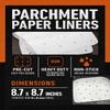 Air Fryer Parchment Paper for Ninja Air Fryer Pro 4-in-1 5 qt, AF141, Baking Paper Squares for Cosori, Instant Pot Vortex, Chefman, Pre-Cut Liners, Heavy Duty and Non-Stick view 2