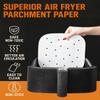 Air Fryer Parchment Paper for Ninja Air Fryer Pro 4-in-1 5 qt, AF141, Baking Paper Squares for Cosori, Instant Pot Vortex, Chefman, Pre-Cut Liners, Heavy Duty and Non-Stick view 4