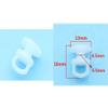 Koala Superstore 30 Pieces Window Curtain Track Gliders Track Rail Slide Wheels Rollers (F) view 2