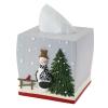 Avanti Linens - Tissue Box Cover, Guest Bathroom Essentials, Holiday Home Decor (Country Friends Collection) view 2