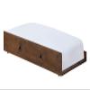 Donco Kids Twin Trundle in Brushed Gray view 1