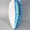 10Pcs Sublimation Blank Pillow Covers 16x16in Reversible Sequin Magic Swipe Pillow Cases Cushion Cover (Lake Blue) view 3