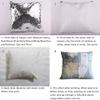 10Pcs Sublimation Blank Pillow Covers 16x16in Reversible Sequin Magic Swipe Pillow Cases Cushion Cover (Lake Blue) view 4
