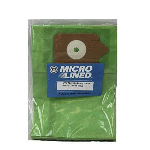 DVC Nacecare Numatic Henry Hetty Basil James Micro Lined Vacuum Cleaner Bags [40 Bags ]
