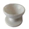 India Meets India Marble Diya Light Jewelry Holder 2x2 inch Handicraft by Awarded Indian Artisan view 2
