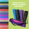 Premium Cotton Yoga Mat Bag with Shoulder Strap - Durable, Breathable and Lightweight Gym Bag to Carry the Standard Mat Size - Ideal for Yoga, Pilates & Fitness Equipment - 7" X 27", Chakra Black view 4