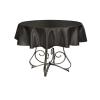 KS Linens Satin Round Tablecloth 30" (Black) view 1