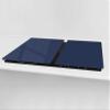 Gigantic Induction Cooktop Cover  Glass Pastry Board; MEASURES: SINGLE: 80 x 52 cm (31,5 x 20,47); DOUBLE: 40 x 52 cm (15,75 x 20,47); Colors Series DD22A view 2