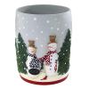 Avanti Linens - Waste Basket, Decorative Trashcan, Guest Bathroom Essentials, Holiday Home Decor (Country Friends Collection) view 1