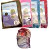 4 Pc Extra Large Mesh Laundry Bags Drawstring Handle 36 x 24 Lingerie Delicates view 2