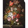 CANVAS ON DEMAND Still Life of Roses, Lilies, Tulips and Wall Decal, Floral Artwork view 1