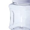 Hudson Exchange 1/2 Gallon Plastic Grip Jar with Cap (6 Pack), Food Grade BPA Free PET, Clear view 4