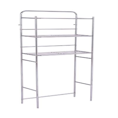 Thaisan7, 3-Tier Over The Toilet Space Saver Bathroom Storage Shelf Rack Organizer Chrome