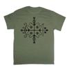 Papa Legba Voodoo Veve Shirt - Occult Skull Gothic Death Pentagram Witchcraft (X-Large) view 1