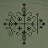 Papa Legba Voodoo Veve Shirt - Occult Skull Gothic Death Pentagram Witchcraft (X-Large) view 2