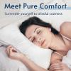 viewstar King Size Pillows Set of 2, Hotel Quality Cooling Down Alternative Gusseted Bed Pillows for Side, Back, or Stomach Sleepers, White view 2