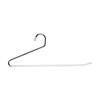 Chrome Slack Hangers Metal Open End Pants Hanger Non-Slip 50 PC 15 Inch view 2