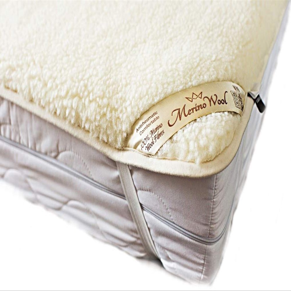 Mattress Topper Sheet Protector Underblanket Extra Thick Mattress pad Cover Woolmark Under Blanket (Twin XL 39" x 80" - 100 x 200 cm)
