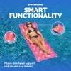 Swimline 76" 18 Pocket Inflatable Mattress - Pink view 4