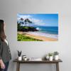 CANVAS ON DEMAND Hawaii, Maui, Wailea, Beautiful Ulua Wall Decal, Palm Tree Artwork view 2