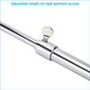 SSWBasics Chrome Reach Garment Hook - Durable Chrome Clothes Hook Pole - Adjustable High Reach Garment Hook - Extendable Metal Clothing Hook Pole for Retail, Boutique, and Home Closet Organization view 3