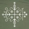 Papa Legba Voodoo Veve Shirt - Occult Skull Gothic Death Pentagram Witchcraft (X-Large) view 2