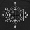 Papa Legba Voodoo Veve Shirt - Occult Skull Gothic Death Pentagram Witchcraft (X-Large) view 2