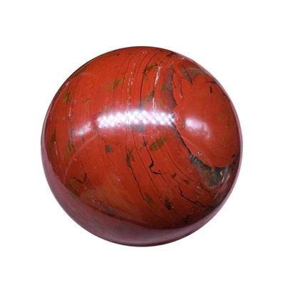 QueenBox 50-60mm Natural Red Jasper Healing Ball Polished Crystal Sphere Collectibles Decoration Gift