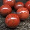 QueenBox 50-60mm Natural Red Jasper Healing Ball Polished Crystal Sphere Collectibles Decoration Gift view 3