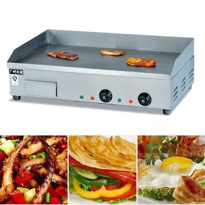 Electric Grill Griddle Nonstick Home Flat Restaurant Grill Cooktop BBQ Teppanyaki Hot Plate Commercial 3.3KW (4.4KW)