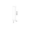 Design District Kitchens WF640 - Wall Filler Polished White Fillers Wooden Kitchen Storage Cabinet view 2
