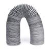 5 Inch Diameter Exhaust Hose Air Conditioner Hoses 20ft Length with High Flexibility for Draining Smoke Moisture Dust, Etc (Black) view 3