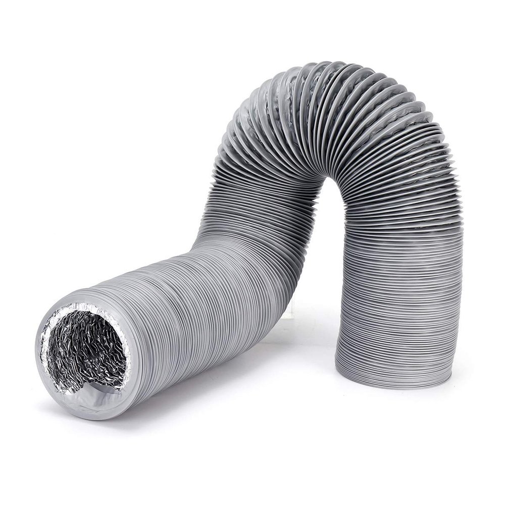 5 Inch Diameter Exhaust Hose Air Conditioner Hoses 20ft Length with High Flexibility for Draining Smoke Moisture Dust, Etc (Gray)
