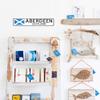 Aberdeen, Scotland - Scotland Flag Street Sign - Metal Novelty Sign for Home Decoration, Sign Wall Decor, Man Cave Street Sign, Scotland City Sign - 4x18 inches view 3