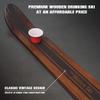 GoPong Das Shotten Ski - Rustic Wood 4 Person Drinking Ski with 50 Plastic Shot Glasses view 3