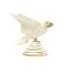 Cody Foster Peace on Earth Dove Ivory Metallic Gold Christmas Tree Topper view 2