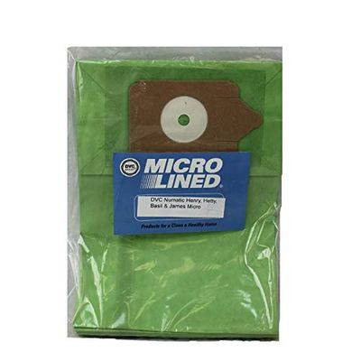 DVC Nacecare Numatic Henry Hetty Basil James Micro Lined Vacuum Cleaner Bags [70 Bags ]