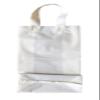 JS Frosted Plastic Shopping Liquor Bottle Gift Bags (6.5"x3.5"x13"x3.5"x3.5")- Quantity of 100 (White) view 1