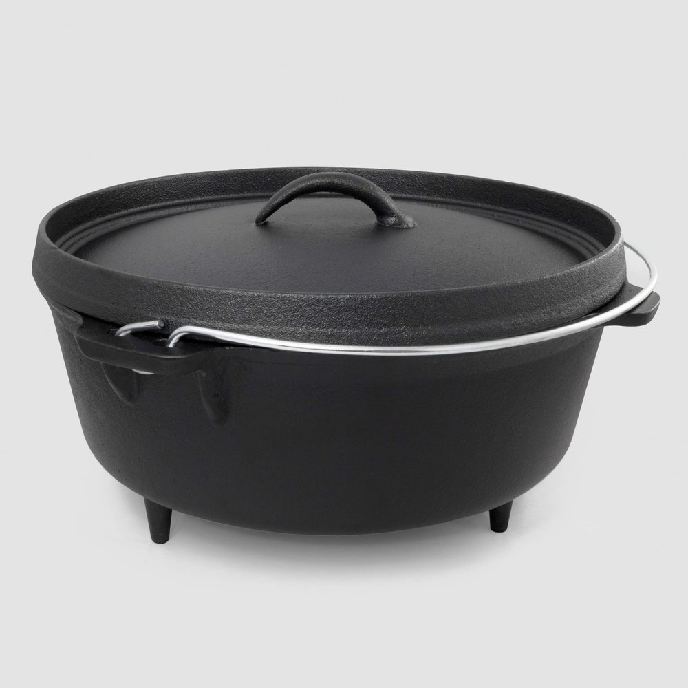 6 Qt Dutch Oven W/Handle and Leg Base