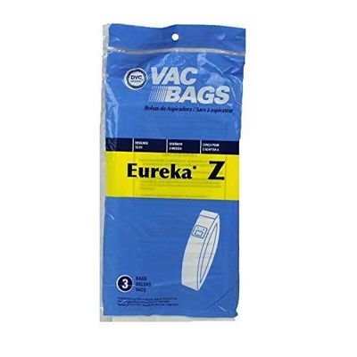 DVC Eureka Style Z Ultra Upright Vacuum Cleaner Bags Made in USA [ 54 Bags ]