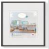 walther design Picture Frame Black 20 x 30 cm 3-Pack, New Lifestyle Plastic Frame KV030B3 view 1