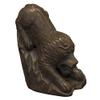 ChinaFurnitureOnline Bamboo Root Carving Lion Asian Sculpture view 1