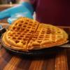Lehmans Cast Iron Waffle Maker - Two Piece Hinged Non-Electric Waffle Iron for Stovetop or Grill Makes 7 inch Round Waffles - Non-Drip Double Rim - 8 pounds view 4