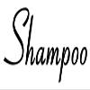 Shampoo 5w x 2h Label | Bathroom Organization | Die Cut Vinyl Decal | Black Retro Font (Sticker Only) view 1