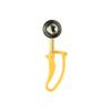 Restaurant Essentials 1 5/8 oz disher, #20 yellow, easy grip handle, comes in each view 1