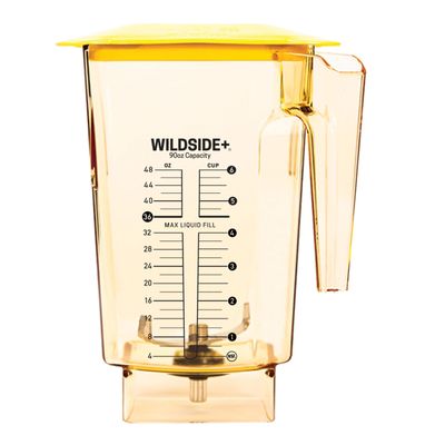 Blendtec WildSide+, Blender Jar, Commercial Grade, Hard Lid, Yellow
