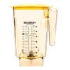 Blendtec WildSide+, Blender Jar, Commercial Grade, Hard Lid, Yellow view 1