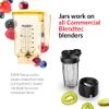 Blendtec WildSide+, Blender Jar, Commercial Grade, Hard Lid, Yellow view 3